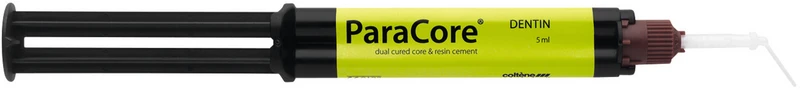 ParaCore®  Refill Packung  2 x 5 ml Spritze dentin, 20 Mixing Tips mit Oral Tips