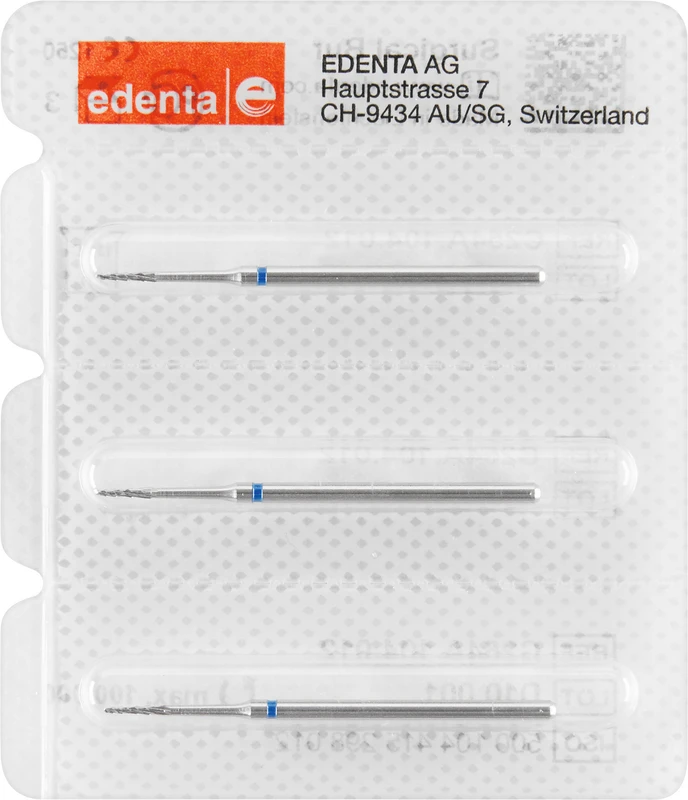 Chirurgie Knochenfräser C254A  Packung  3 Stück HP, Figur 415 , 6 mm, ISO 012