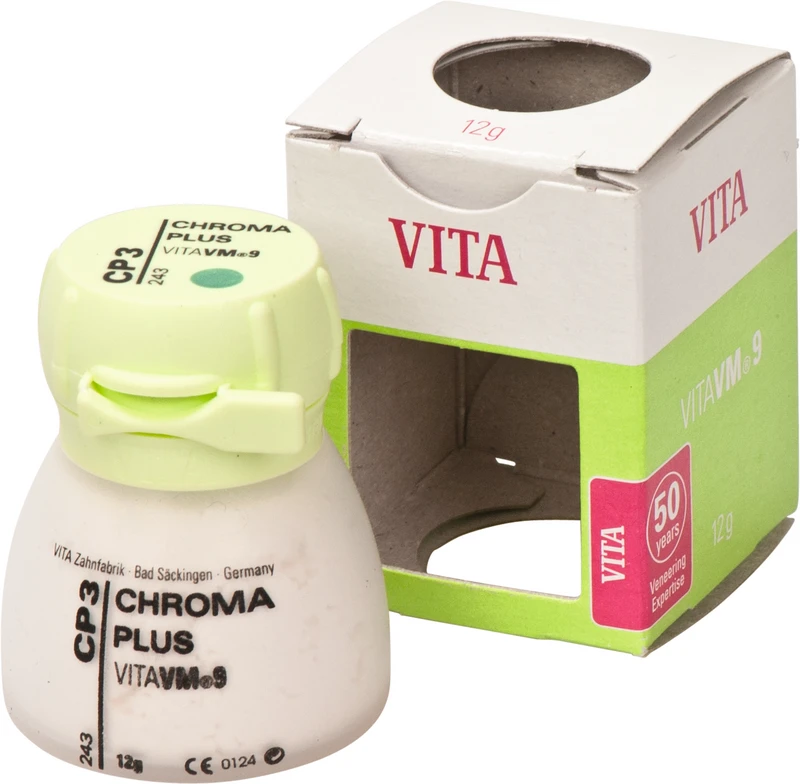 VITA VM® 9 Zusatzmassen  Dose  12 g Pulver chroma plus CP3