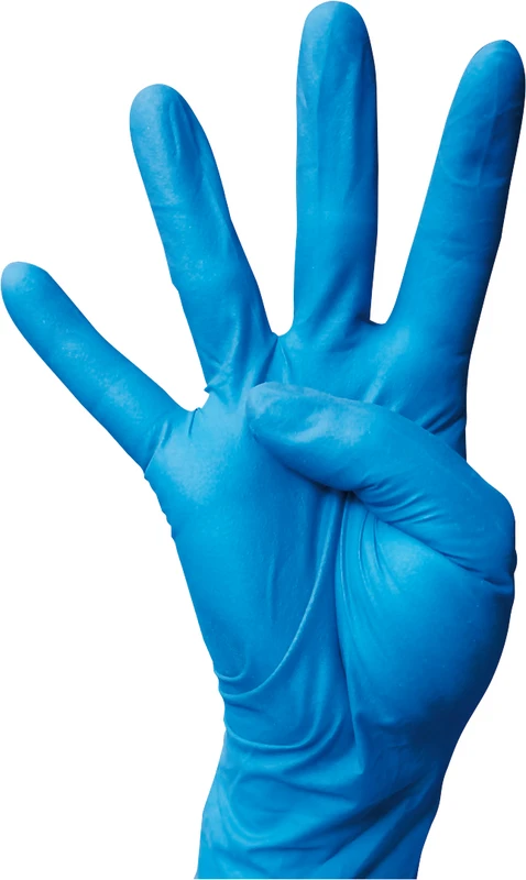 Monoart® Einmalhandschuhe Nitril  Packung  100 Stück puderfrei, schwarz, S