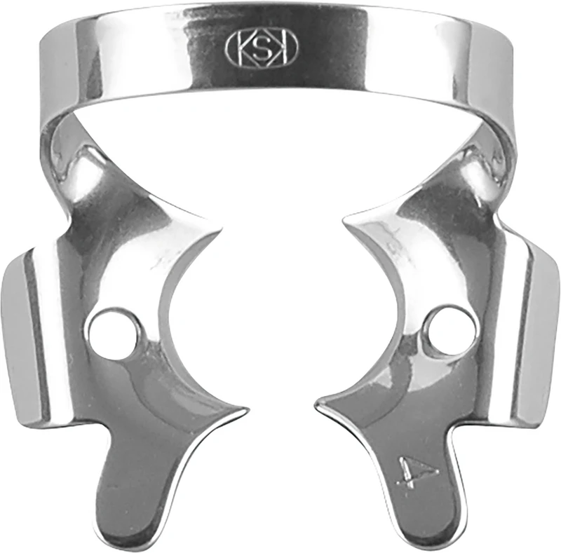 Fit-Kofferdam® Molarenklammern mit Flügeln tiefgreifend  Stück  Nr. 4