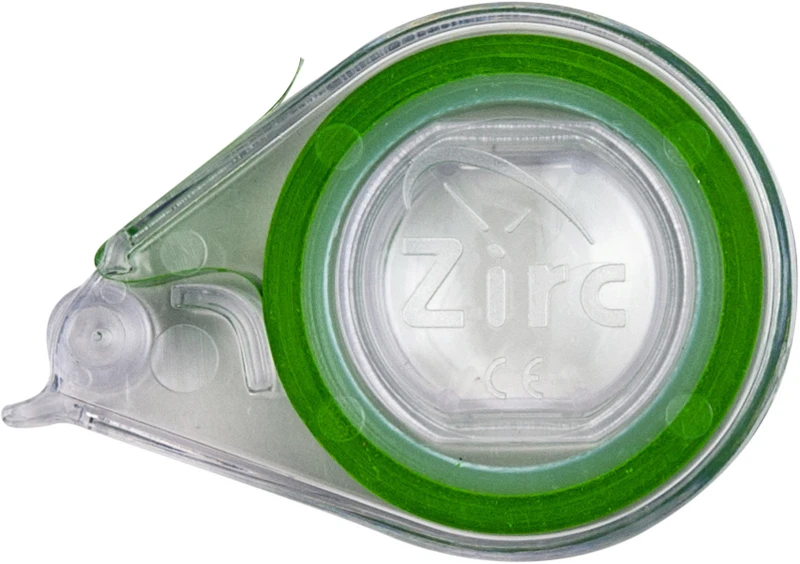 EZ-ID Markierungsbänder Zirc  Stück  Abrollspender neongrün Bandlänge 3,0m, Ø 3mm