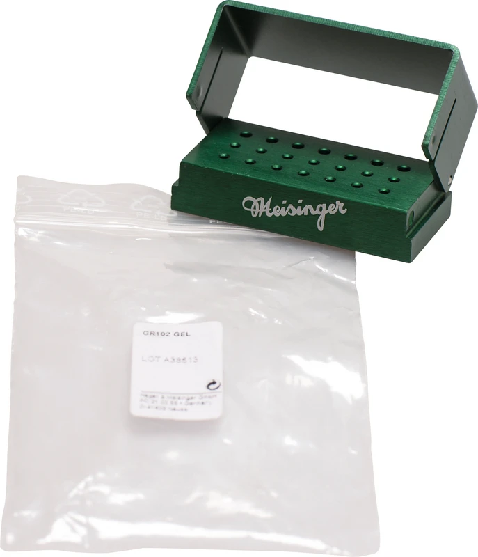 Bohrerständer GR102  Stück  grün (B x H x T) 54 x 30 x 25 mm