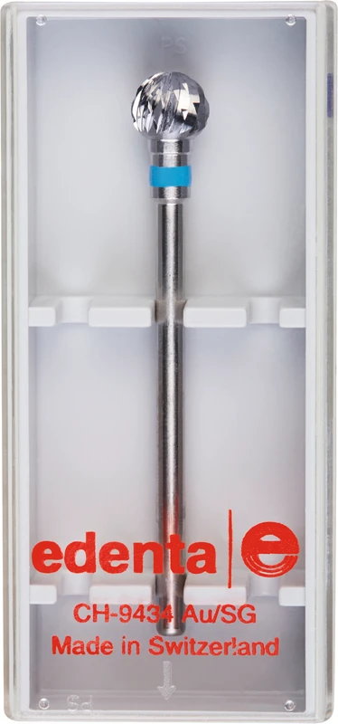 HM-Fräser Schliff 10  Stück  Kreuzverzahnung, blau standard, HP, Figur 001, 5,5 mm, ISO 060