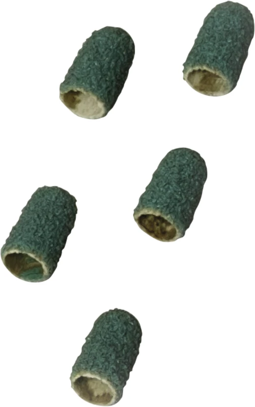 Schleifkappen\Schleifkappenträger  Packung  5 Kappen grob, Ø 5 mm