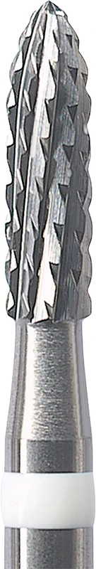 HM-Fräser Schliff 65  Stück  Kreuzverzahnung, weiß Querhieb, HP, Figur 289, 8 mm, ISO 023