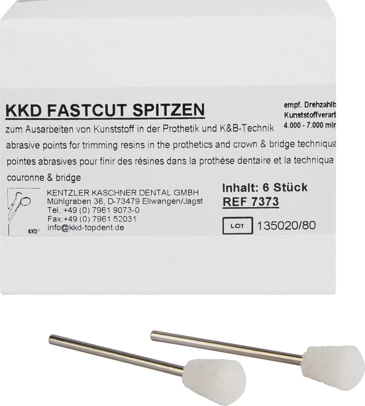 KKD® Fastcut Spitzen  Packung  6 Stück Nr. 7