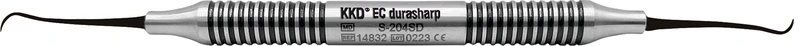 KKD® Easy Clean durasharp Scaler  Stück  S-204SD, für Interdentalr.\ Front-\Seitenz. mit Metallgriff