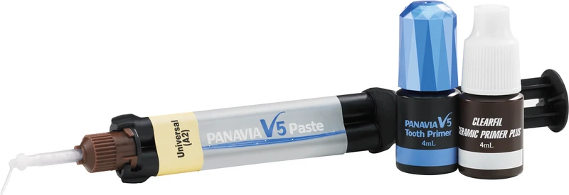 PANAVIA V5  Packung  4,6 ml Spritze clear, 20 Mixing Tips