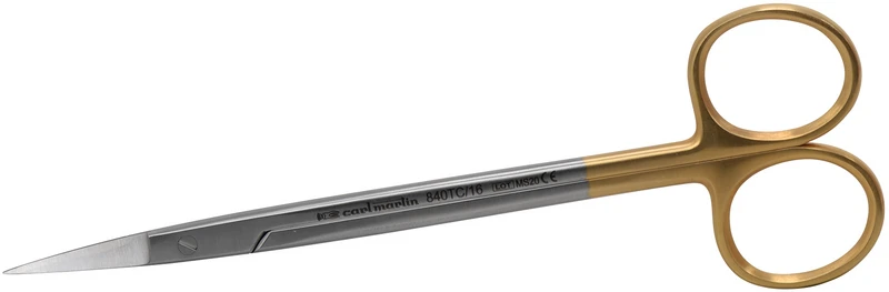 Zahnfleischschere nach Kelly  Stück  840TC\16, 160 mm, gebogen