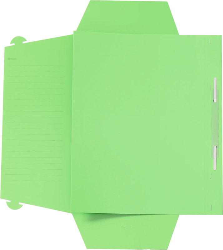 Karteimappe A4 Universal  Packung  100 Stück grün