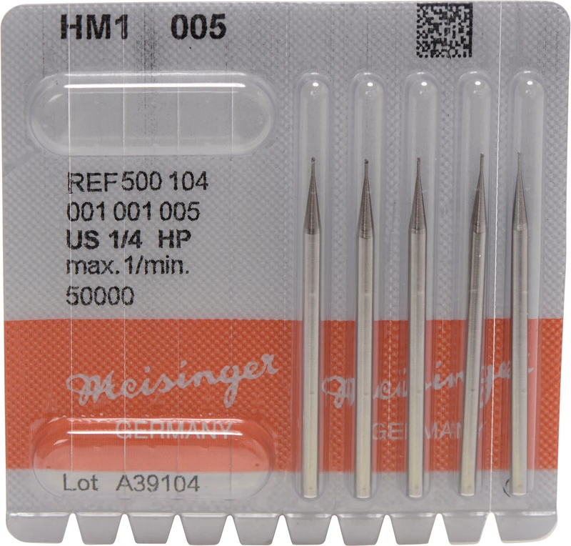 HM-Bohrer 1  Packung  5 Stück HP, Figur 001, ISO 005