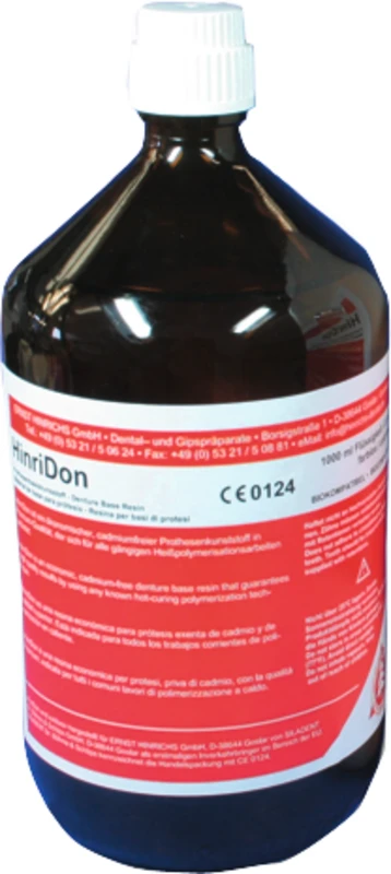 HinriDon  Flasche  1 Liter Flüssigkeit, farblos