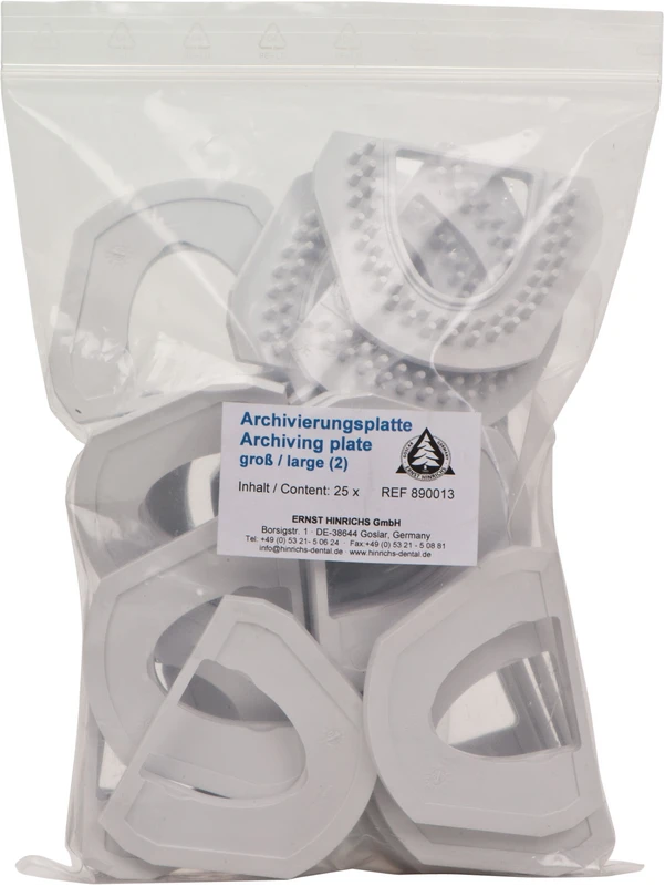 Modellsystem Profident 2010  Packung  25 Archivierungsplatten groß