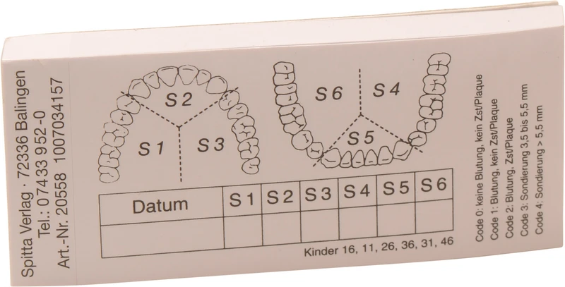 PSI-Befundaufkleber   Stück  50 Blatt PSI