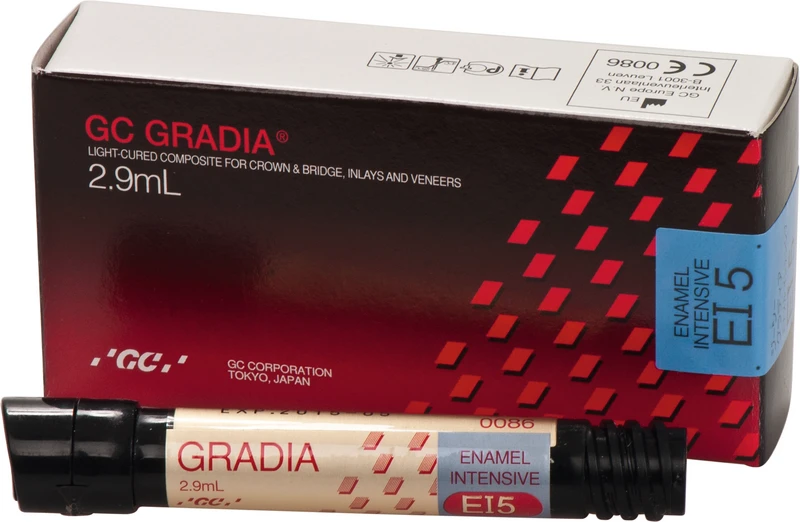 GC GRADIA®  Spritze  2,9 ml Paste enamel intensiv EI5