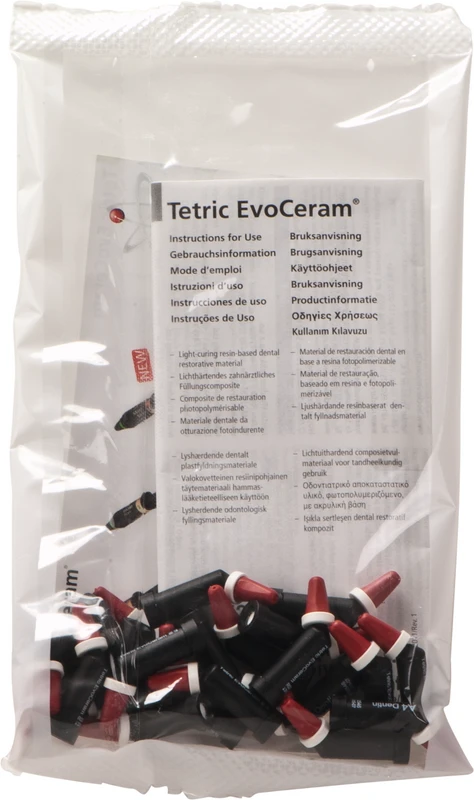 Tetric® EvoCeram  Packung  20 x 0,2 g Cavifil dentin A4