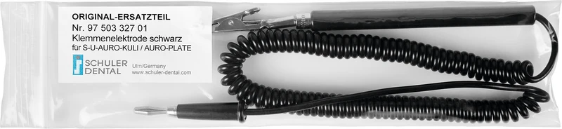 Klemmenelektrode  Stück  schwarz