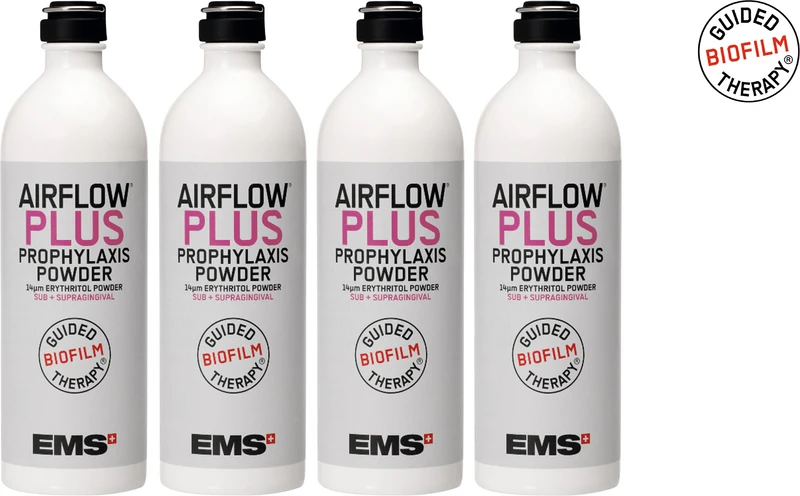 AIRFLOW® PLUS Pulver   Karton  4 x 400 g Flasche