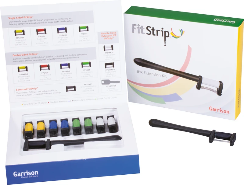 FitStrip  IPR Kit  1 IPR-Messstreifen, 10 beidseitig, 2 Griffe