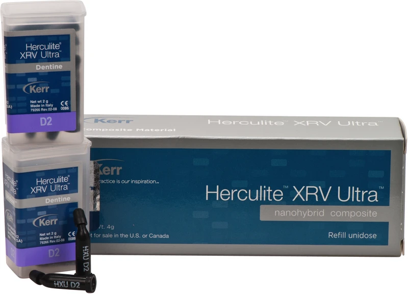Herculite® XRV Ultra  Packung  20 x 0,2 g Unidose dentin D2