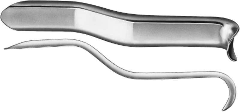 Wangenhalter nach Cawood-Minnesota  Stück  633, 155 mm