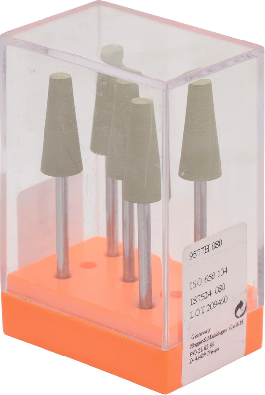 Kunststoffpolierer 9577  Packung  5 Stück gelb, HP, Figur 187, 18,8 mm, ISO 080