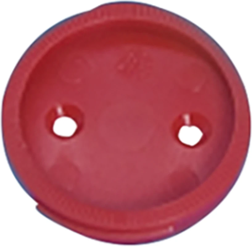 Multi-Safe Klebeadapter  Packung  10 Stück flach, rot, Ø 54 mm