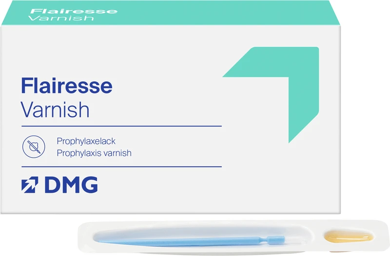 Flairesse Prophylaxelack   Packung  35 x 0,4 g Single Dose Mint