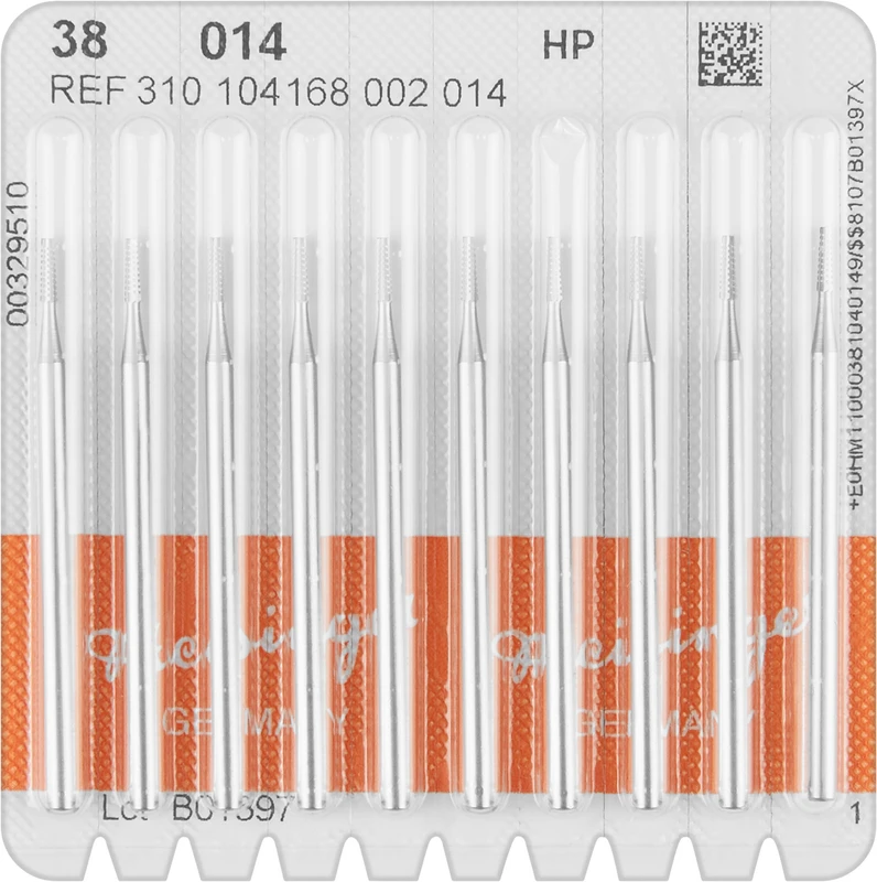 Stahlbohrer 38  Packung  10 Stück HP, Figur 168 konisch, 4,8 mm, ISO 014