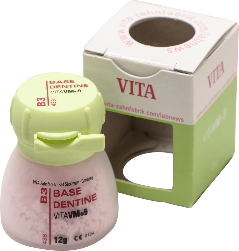 VITA VM® 9 classical A1-D4®  Dose  12 g Pulver base dentine B3