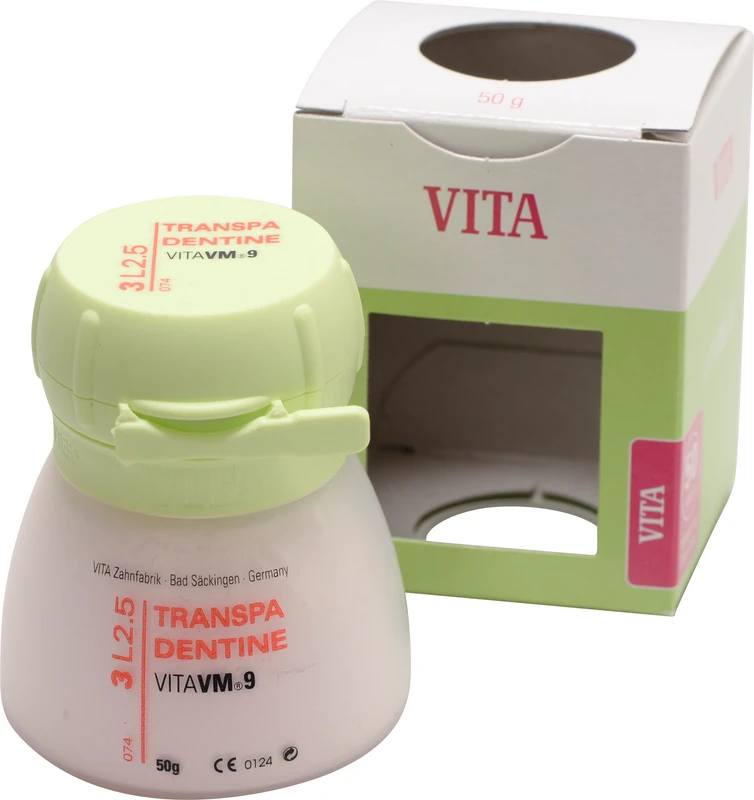 VITA VM® 9 3D-MASTER®  Dose  50 g Pulver transpa dentine 3L2.5