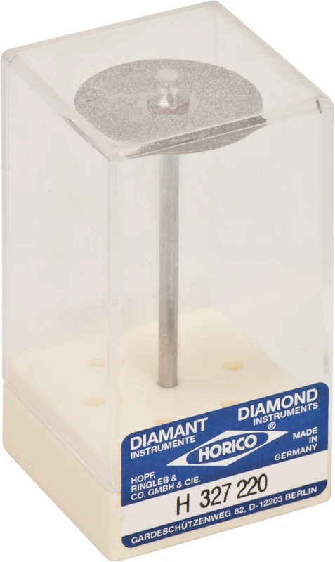Diamantscheiben 327  Stück  doppelseitig, starr, HP, Figur 327, 0,5 mm, ISO 220