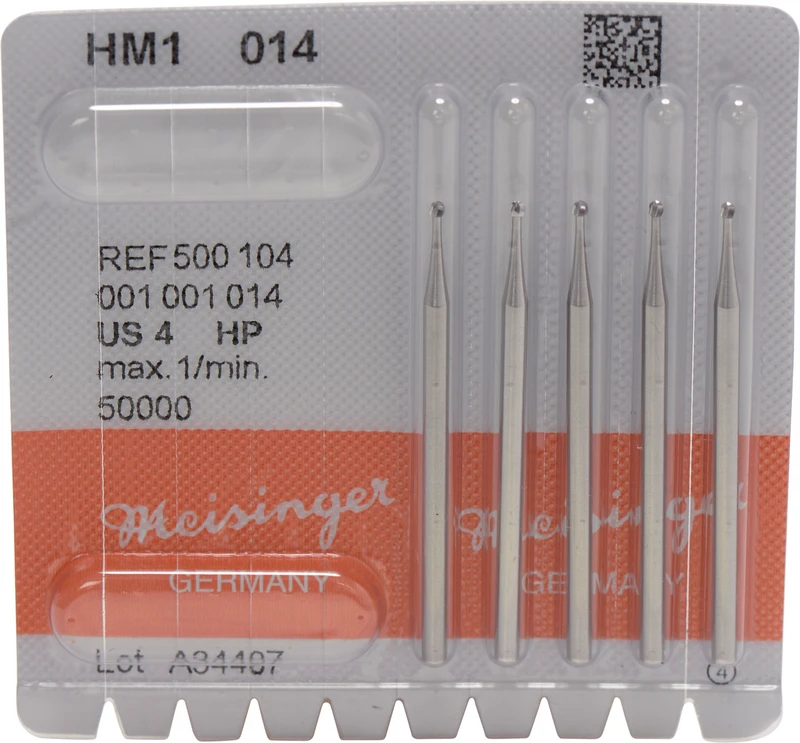 HM-Bohrer 1  Packung  5 Stück HP, Figur 001, ISO 014