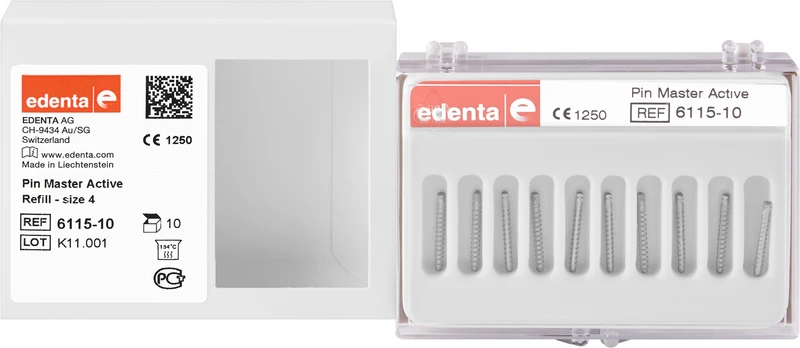 PIN Master, Aktiv  Packung  10 Stück grün Ø 1,75 mm, Länge 16,5 mm