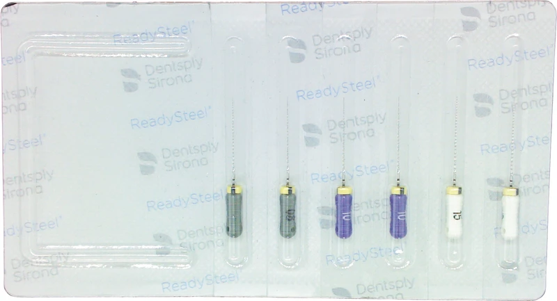 READYSTEEL C+ Files  Sortiment  6 Stück 21 mm ISO 008-015