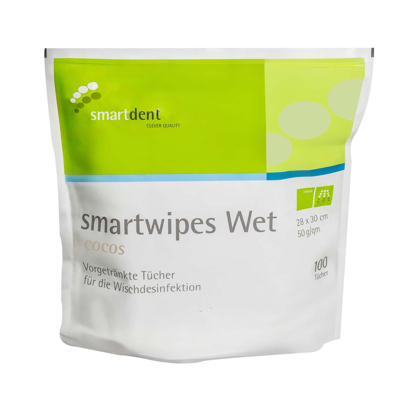 smartwipes Wet  Beutel  100 Stück cocos, 28 x 30 cm