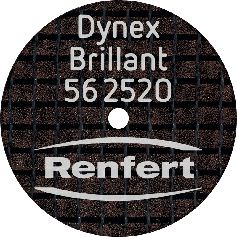 Dynex Brillant  Packung  10 Stück extrem dünn, elastisch, glasfaserverstärkt, 0,25 x 20 mm
