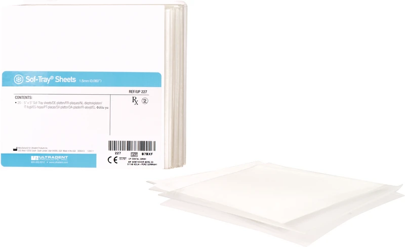 Sof-Tray Sheets  Packung  20 Stück 127 x 127 mm, Medium