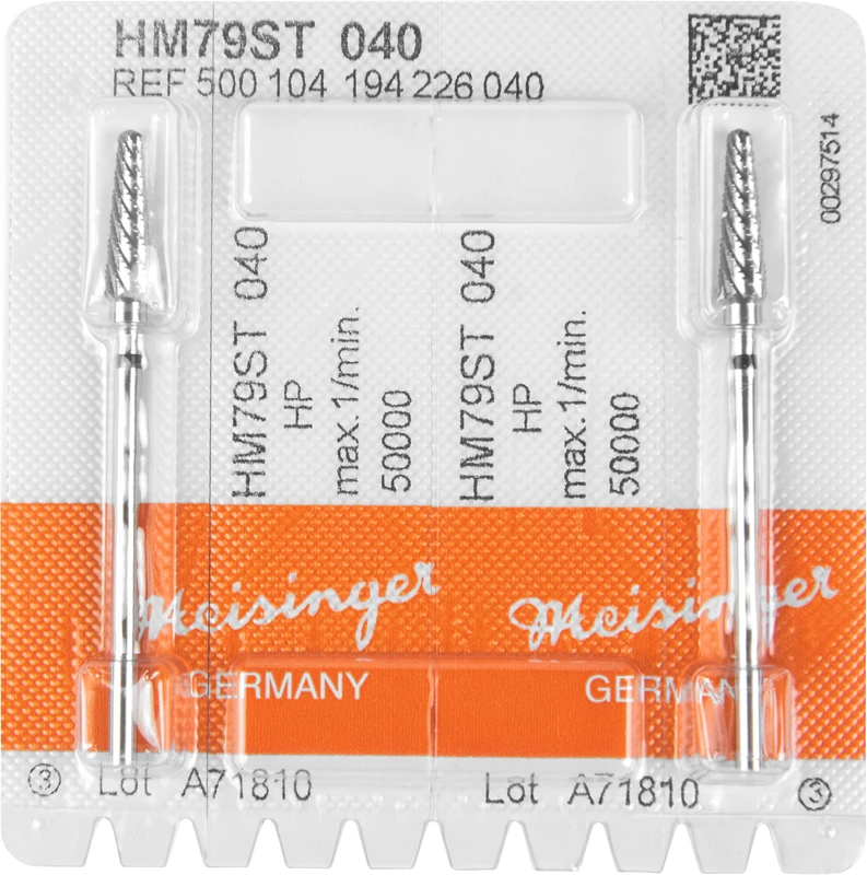 HM-Fräser ST  Packung  2 Stück Spezialverzahnung, schwarz supergrob, HP, Figur 194, 14,2 mm, ISO 040