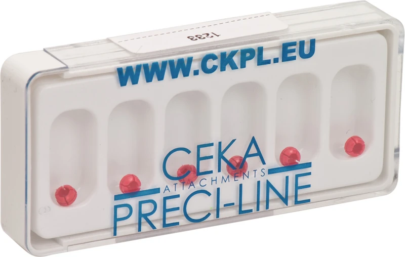 PRECI-CLIX-Matrize  Packung  6 Stück rot, Ø 3,55 mm, starke Retention