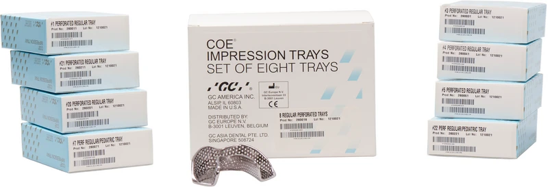 GC COE® Impression Tray regular BM  Set  perforiert
