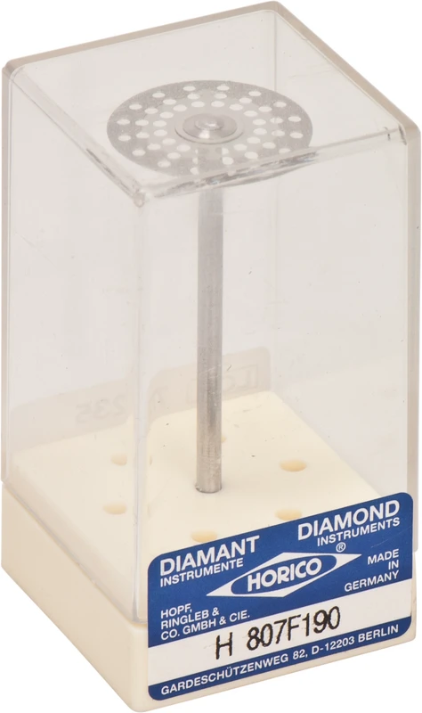 Diamantscheiben 806  Stück  doppelseitig, sehr flexibel, gelb extra fein, HP, Figur 807 F, 0,15 mm, ISO 190