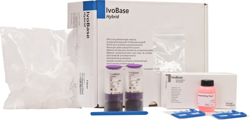 IvoBase® Hybrid  Kapsel Set  20 Stück clear
