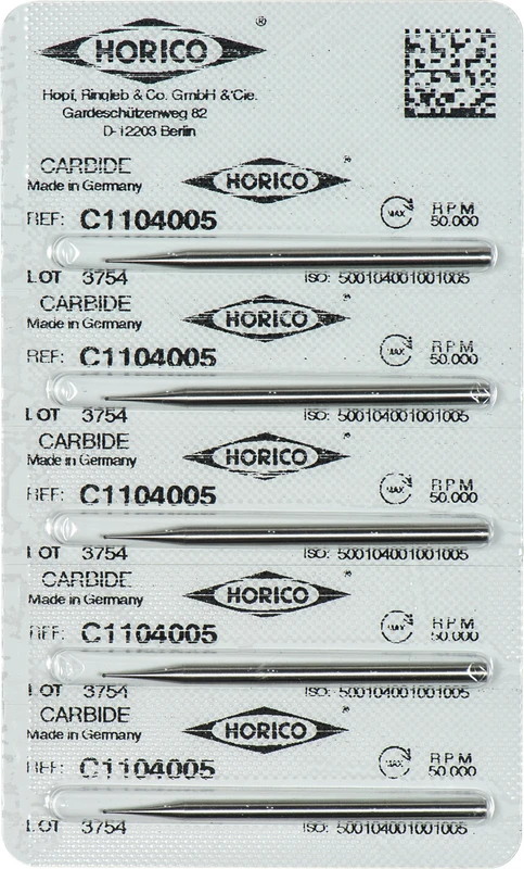 HM-Bohrer C1  Packung  5 Stück HP, Figur 001, ISO 005