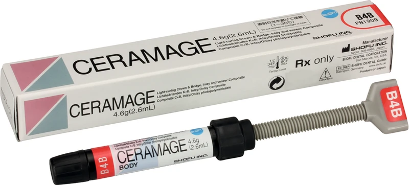 CERAMAGE   Spritze  4,6 g dentin B4