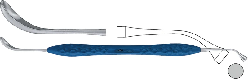 Aufbringinstrument nach Stricker  Stück  195 mm