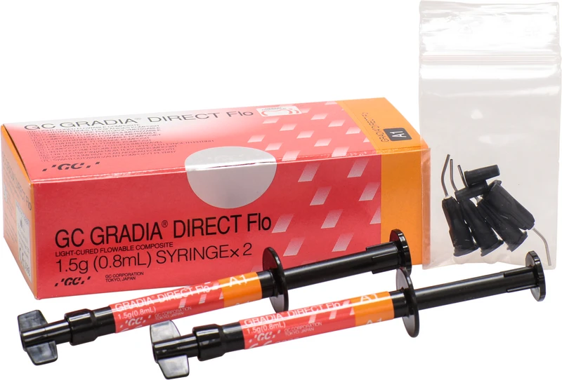 GC GRADIA® DIRECT Flo  Packung  2 x 1,5 g Spritze A1