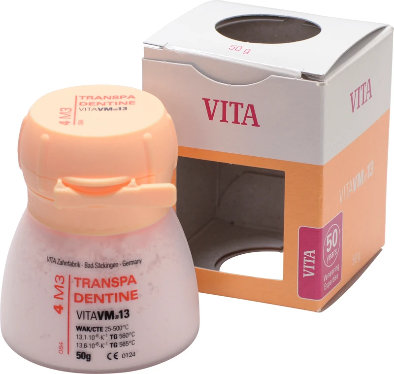 VITA VM® 13 3D-MASTER®  Dose  50 g Pulver transpa dentin 4M3