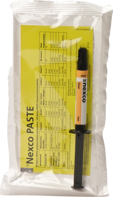 SR Nexco®  Spritze  2 ml Paste Liner clear